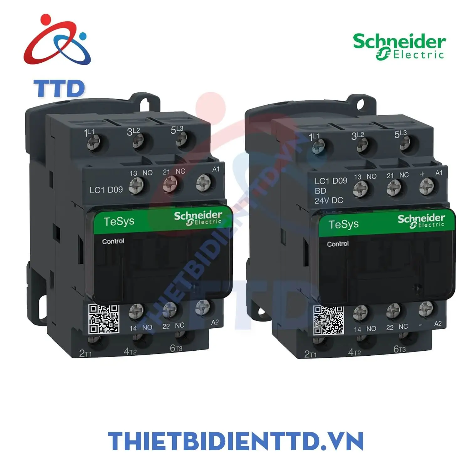 Schneider Tesys LC1D09ZL thiet bi dien ttd