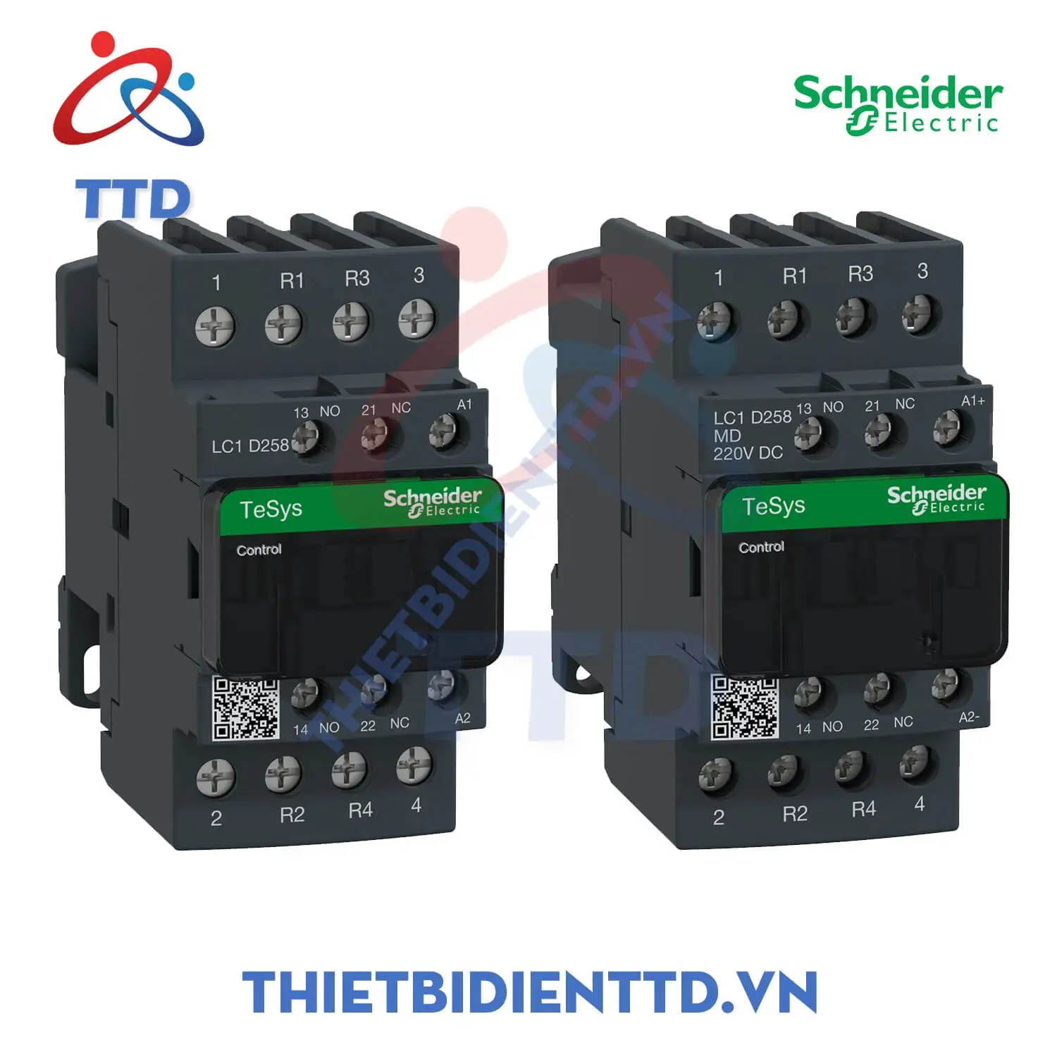 Schneider Tesys LC1D258V7 thiet bi dien ttd