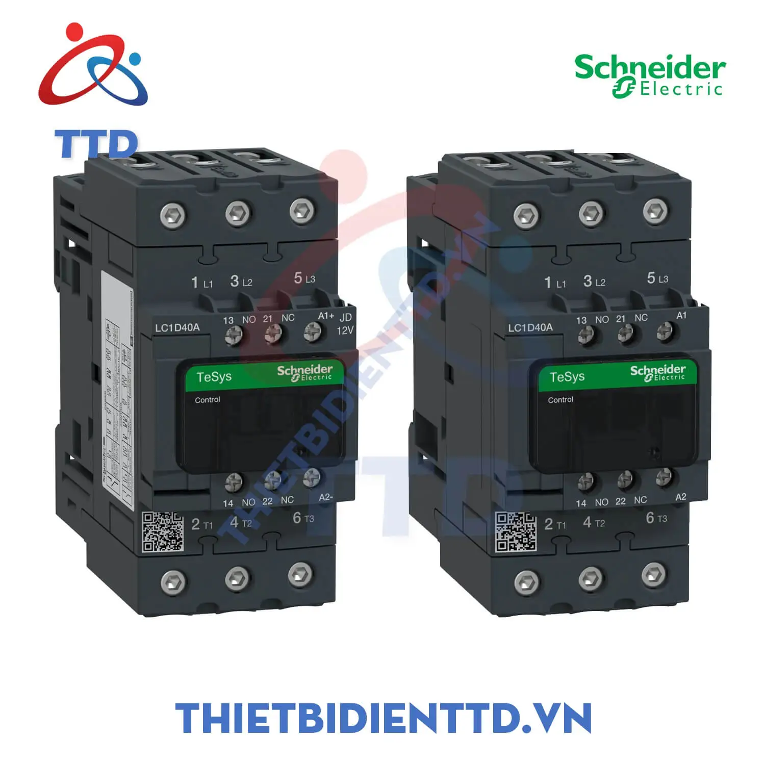 Schneider Tesys LC1D40AV7 thiet bi dien ttd