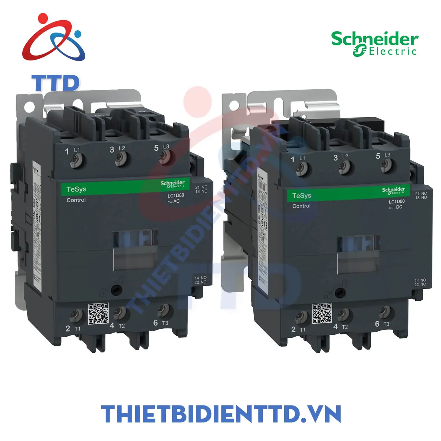Schneider Tesys LC1D80V7 thiet bi dien ttd