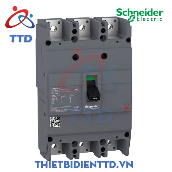 Schneider MCCB Aptomat Khối EZC250