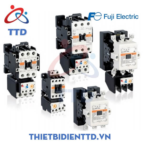 SC-03 Khởi động từ Contactor Fuji Electric 3P 9A 220VAC Fuji-contactorSC-03
