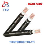 Cáp ngầm 2 ruột bọc cách điện Cu/XLPE/PVC/DSTA/PVC 0.6/1kV