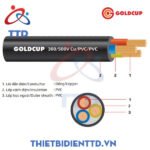 Dây điện 2, 3, 4 lõi ruột mềm 300/500V
